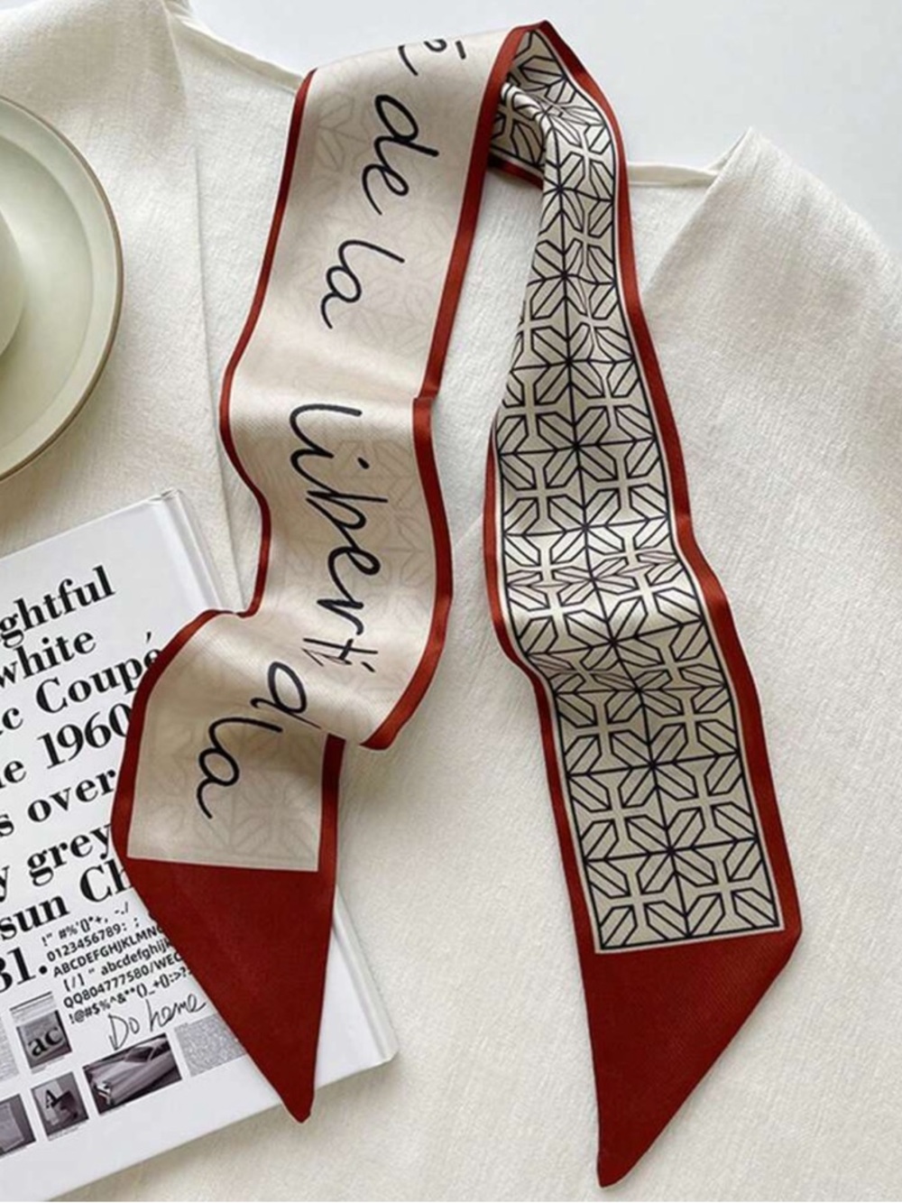 Boho print scarf M1678